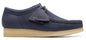 Clarks Wallabee - 26174515 - Navy Leather - Adults