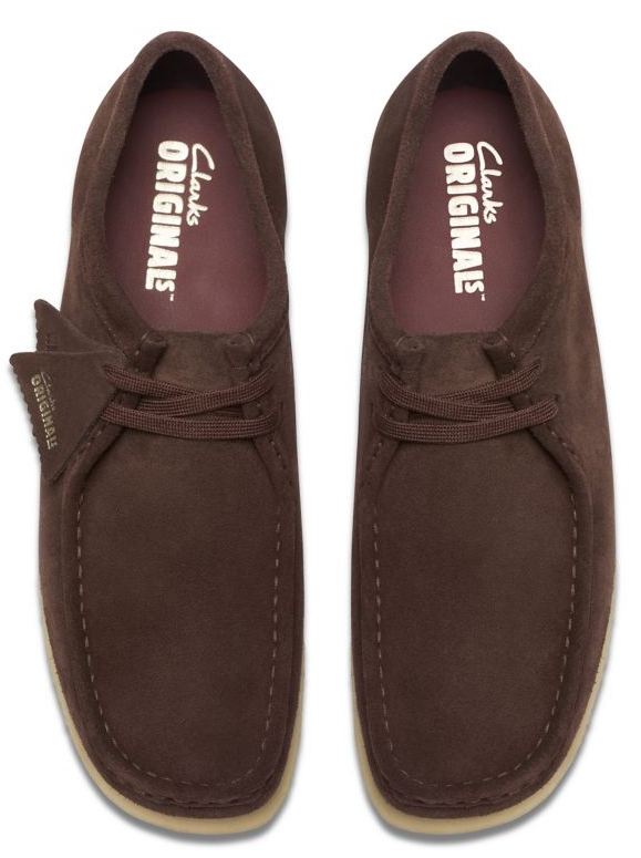Clarks Wallabee Lo - Brown Suede - 26156606 - Men