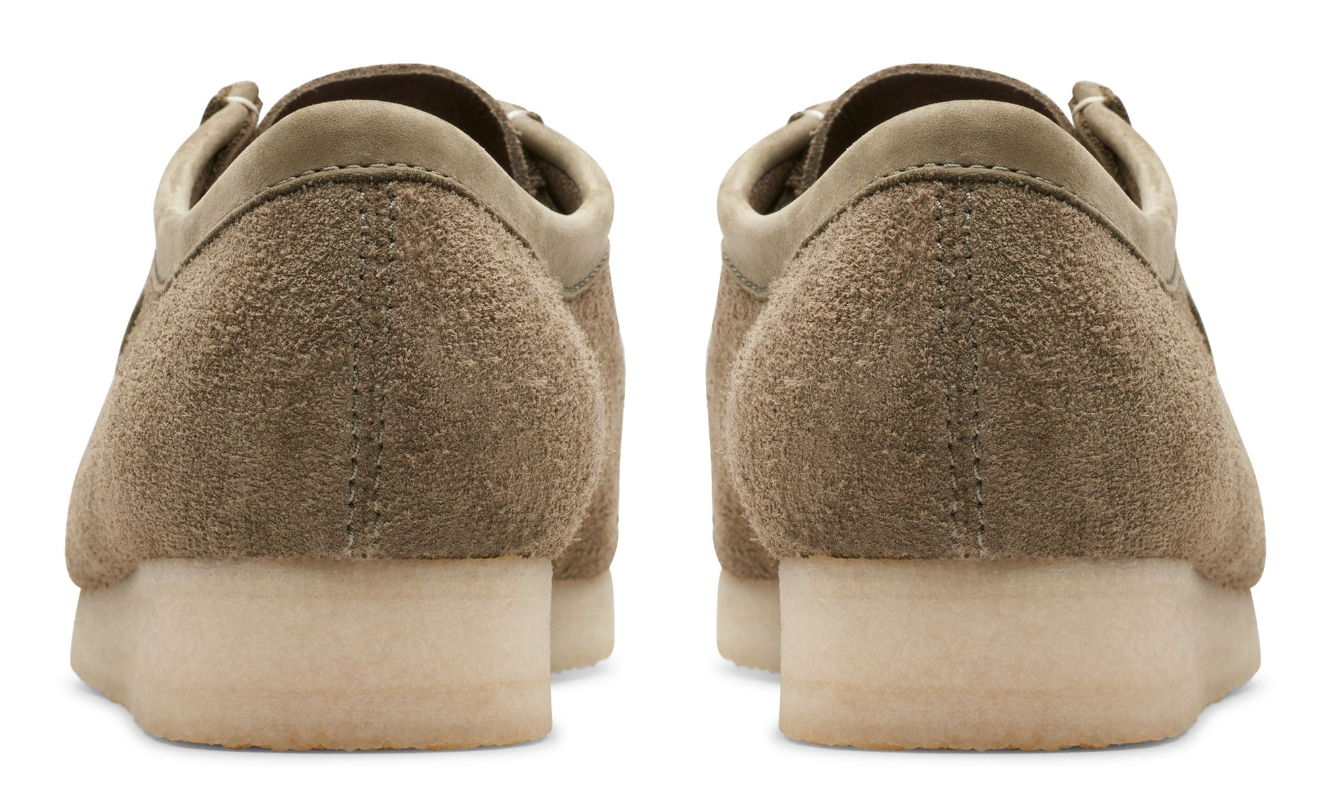 Clarks Wallabee "Pale Khaki Suede" 26175710