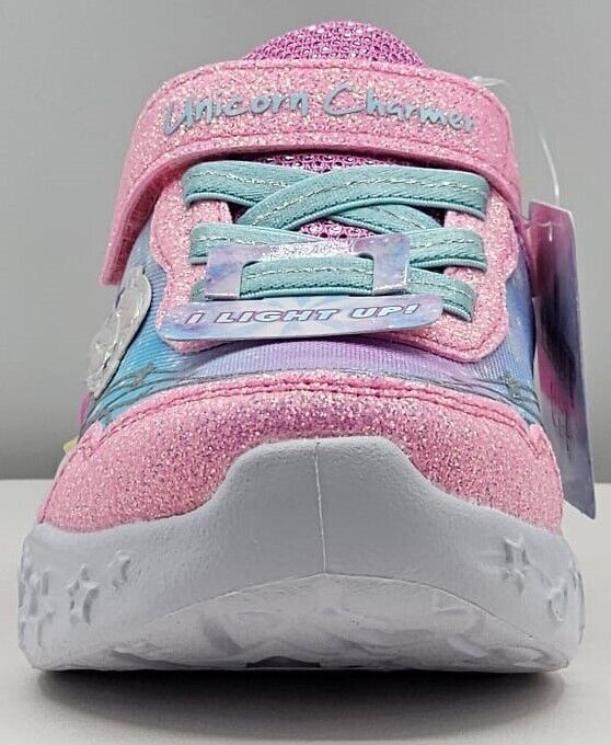 SKECHERS LIGHT UPS - LIL STELLAR - 302697/PKTQ (TODDLERS)