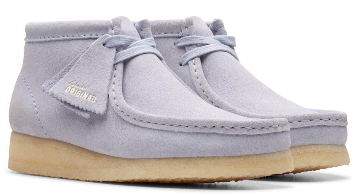 Clarks Wallabee Boot - 26176563 - Cloud Grey (Women's)