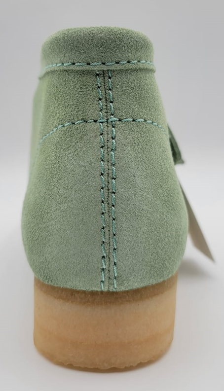 Clarks Wallabee Boot - Green Suede (26169732)