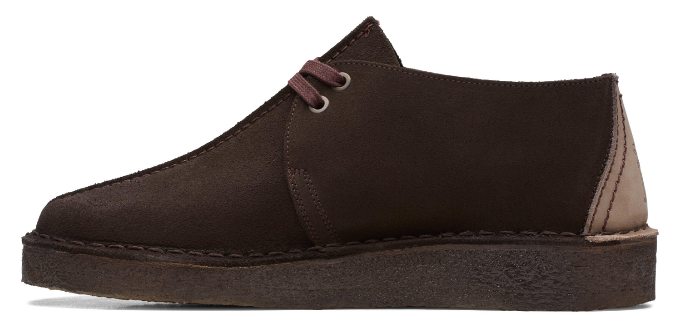 Clarks Desert Trek - Dark Brown Suede - 26155488