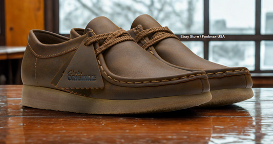Clarks Kids / Juniors - Wallabee - Beeswax - 26172598