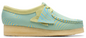 Clarks Wallabee -26175834 - Blue / Lime Print (Women's)