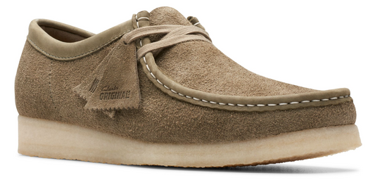 Clarks Wallabee "Pale Khaki Suede" 26175710