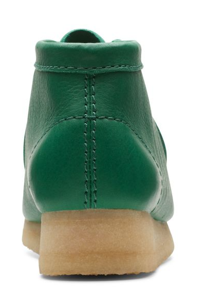 Clarks - Wallabee Boot - Castus Green Leather (WOMEN'S) - 26173234