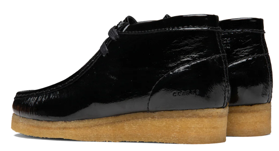 Clarks Wallabee Boot / Black Patent [WOMEN'S]