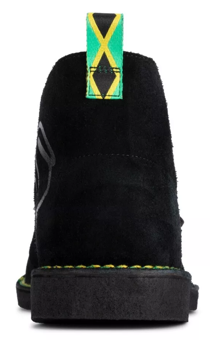 Clarks Desert Boot - Jamaica - Black Multi - 26155917 - Men's