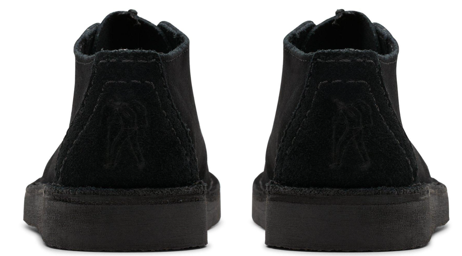 Clarks Desert Trek Black Suede - 26168046 - KIDS / JUNIORS