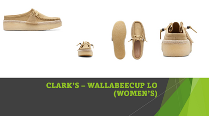 Clarks Wallabeecup Lo - 26164431 (Women's)