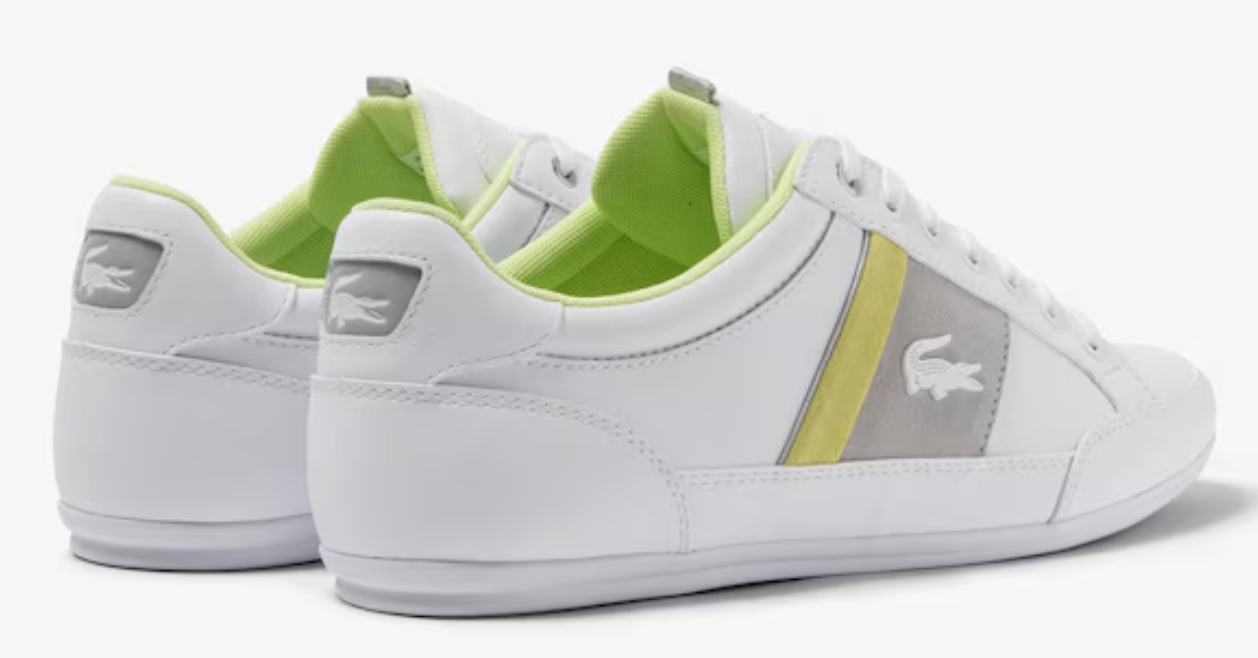 Lacoste Chaymon 223 1 CMA - 746CMA0005-2L6 - WHITE / LT. GRN (MEN'S)