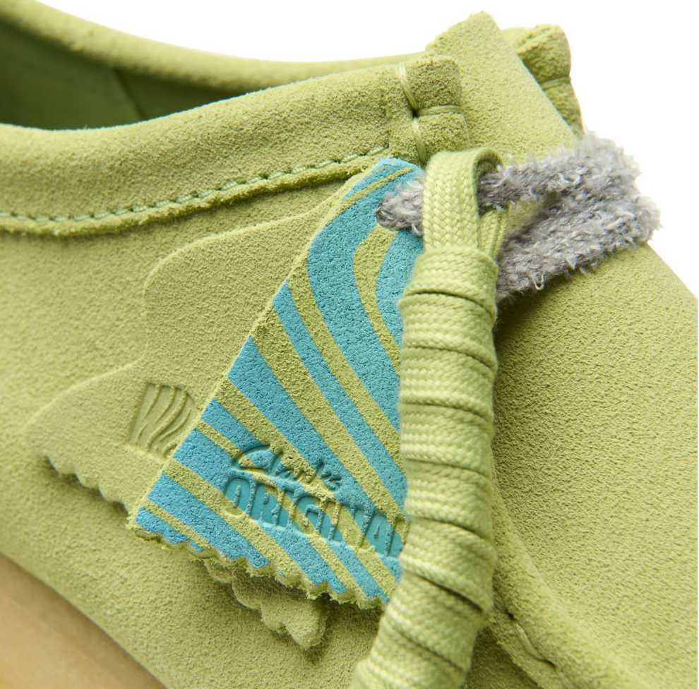 Clarks Wallabee - Pale Lime Suede - 26175855 (SPECIAL PRICE)