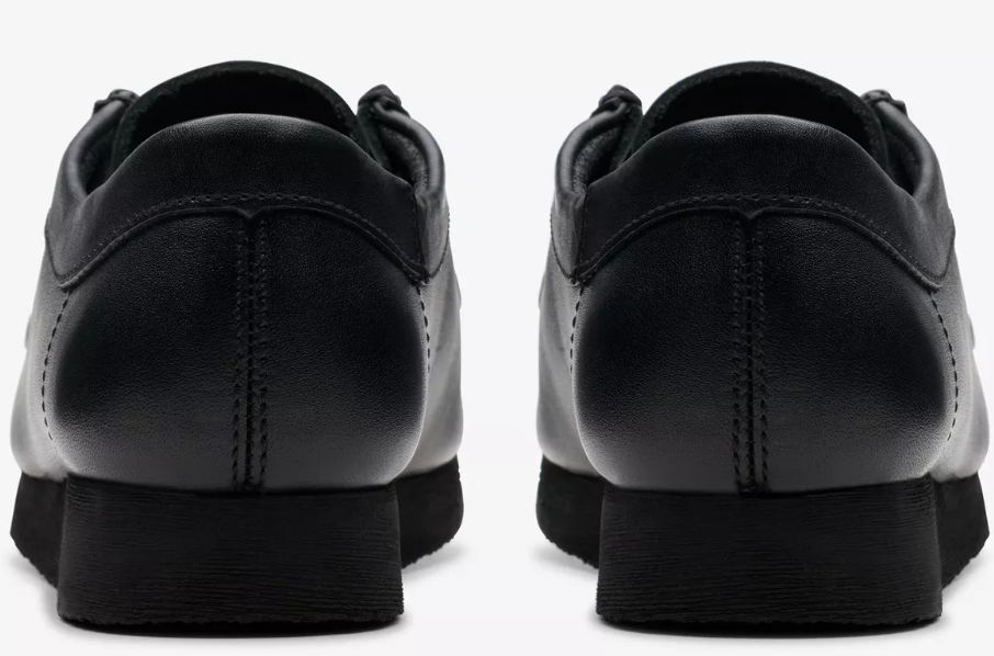 Clarks Wallabee Black Leather - 26168045 - KID'S / JUNIORS