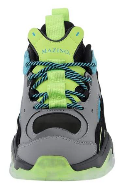 Mazino - Mantle-075 - Lime / Grey / Green / Black