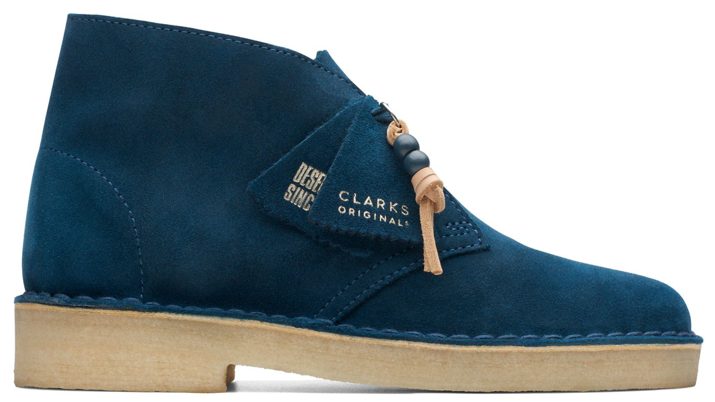 Clarks Desert Boot. Deep Blue Suede - 26173213 (WOMEN'S)