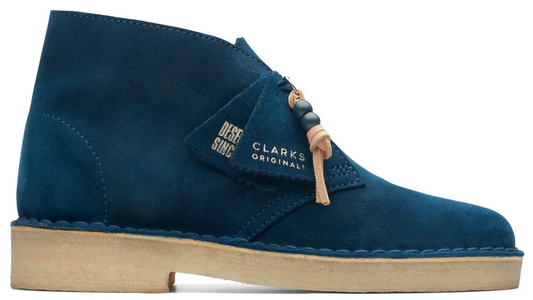 Clarks Desert Boot. Deep Blue Suede - 26173213 (WOMEN'S)