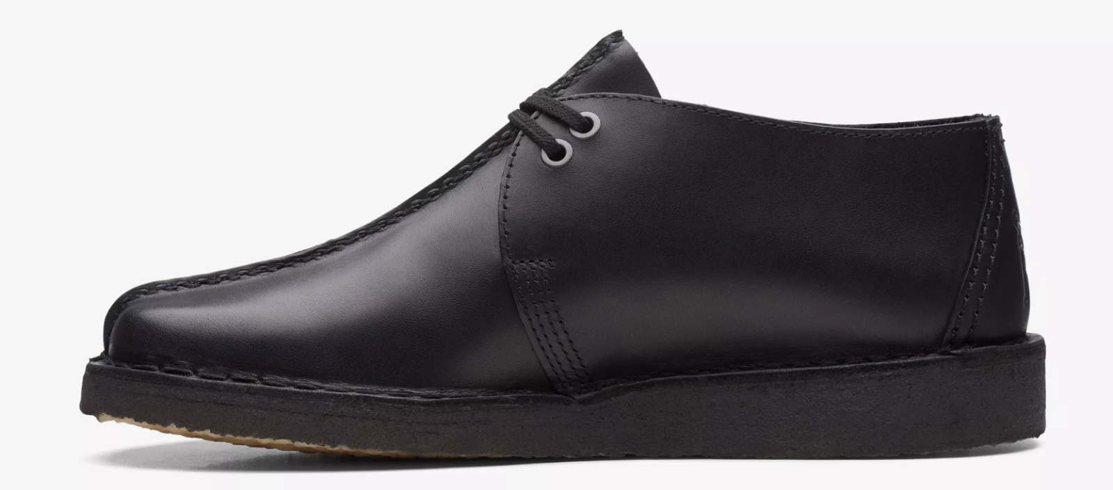Clarks Originals Desert Trek - Black Leather - 26113555 - Men's