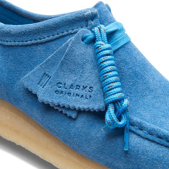 Clarks Wallabee - 26170534 - Bright Blue - Adults