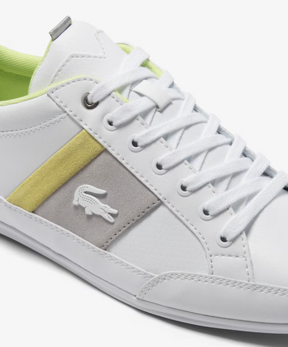 Lacoste Chaymon 223 1 CMA - 746CMA0005-2L6 - WHITE / LT. GRN (MEN'S)