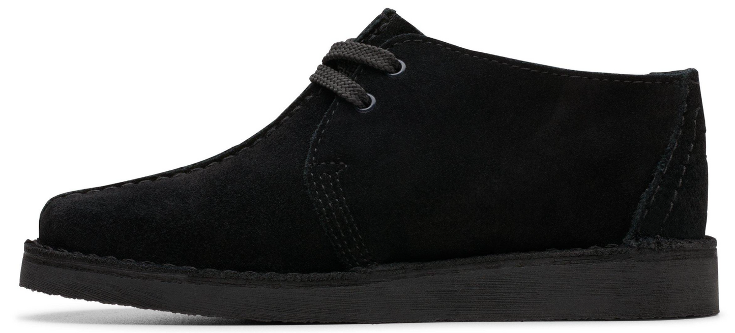 Clarks Desert Trek Black Suede - 26168046 - KIDS / JUNIORS