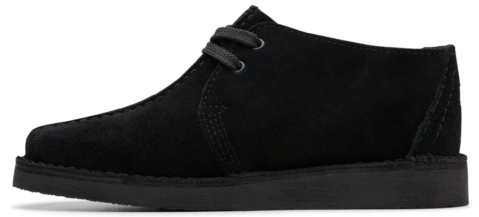Clarks Desert Trek Black Suede - 26168046 - KIDS / JUNIORS