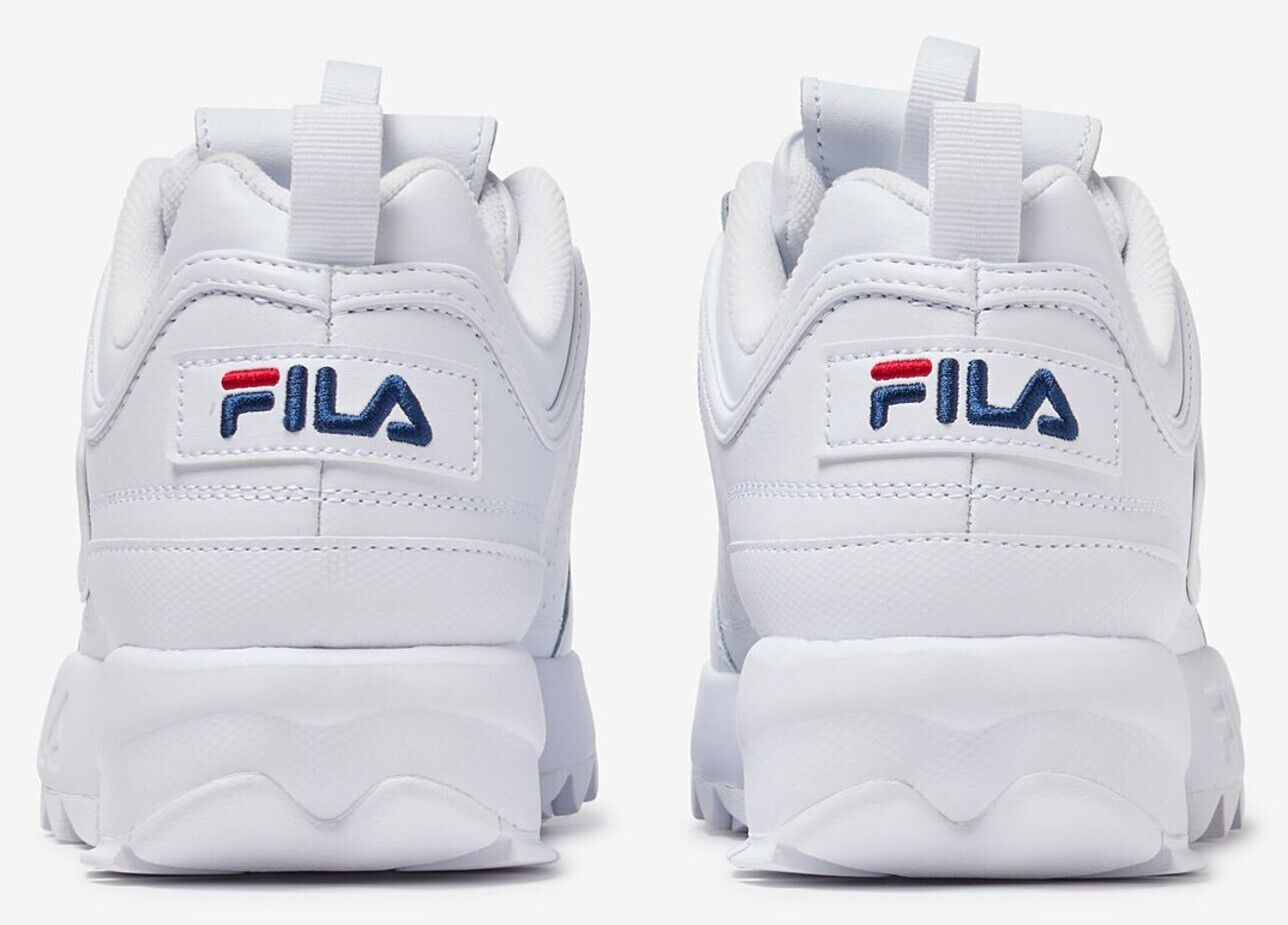 Fila Disruptor ll Premium - 5FM00002-125 - White / Navy / Red - WOMEN'S