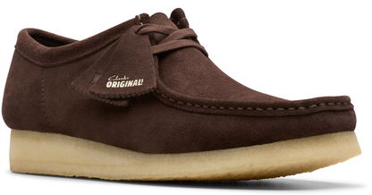 Clarks Wallabee Lo - Brown Suede - 26156606 - Men