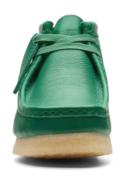 Clarks - Wallabee Boot - Castus Green Leather (WOMEN'S) - 26173234