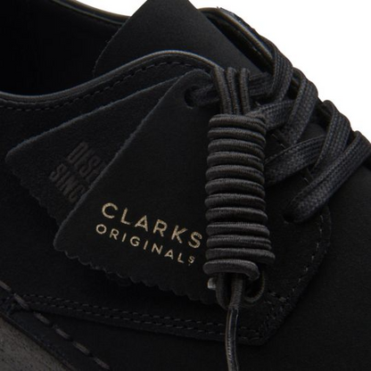 Clarks Desert Coal London Black Suede - 26171744