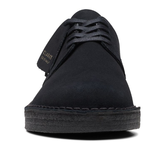 Clarks Desert Coal London Black Suede - 26171744