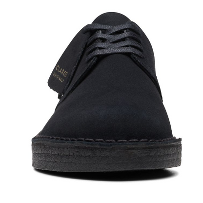 Clarks Desert Coal London Black Suede - 26171744