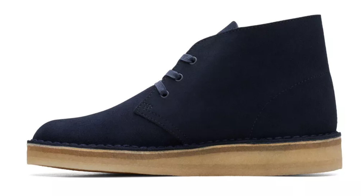 Clarks Desert Coal (26169997) Men's (Navy Blue)