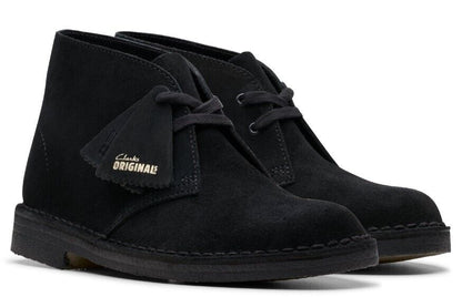 Clarks Desert Boot -Black Suede - 26155524 - WOMEN'S (SPECIAL PRICE)