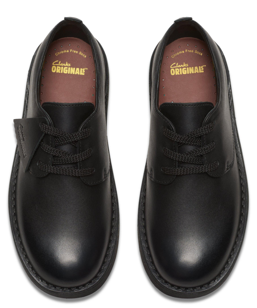 Clarks Desert London Black Leather - 26177675 - KIDS / JUNIORS