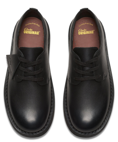 Clarks Desert London Black Leather - 26177675 - KIDS / JUNIORS