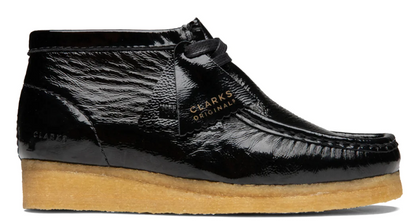 Clarks Wallabee Boot / Black Patent [WOMEN'S]