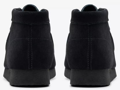 Clarks Wallabee Boot - 26168044 - Black Suede - KIDS / JUNIORS