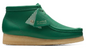 Clarks - Wallabee Boot - Castus Green Leather (WOMEN'S) - 26173234