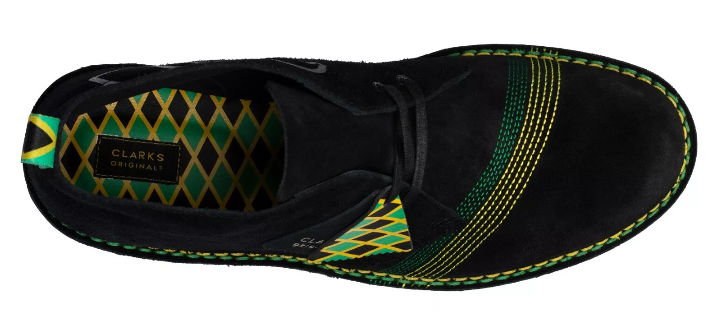 Clarks Desert Boot - Jamaica - Black Multi - 26155917 - Men's
