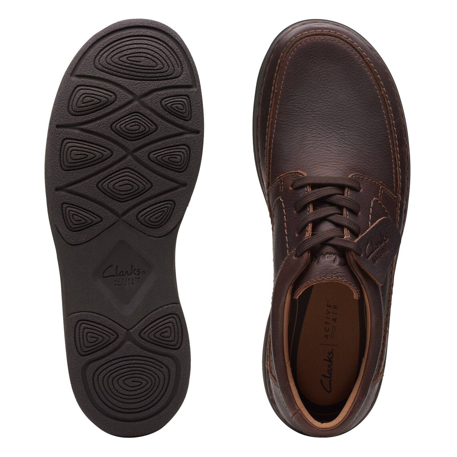 Ckarks Nature 5 Lo - 26168614 - Dark Brown Leather