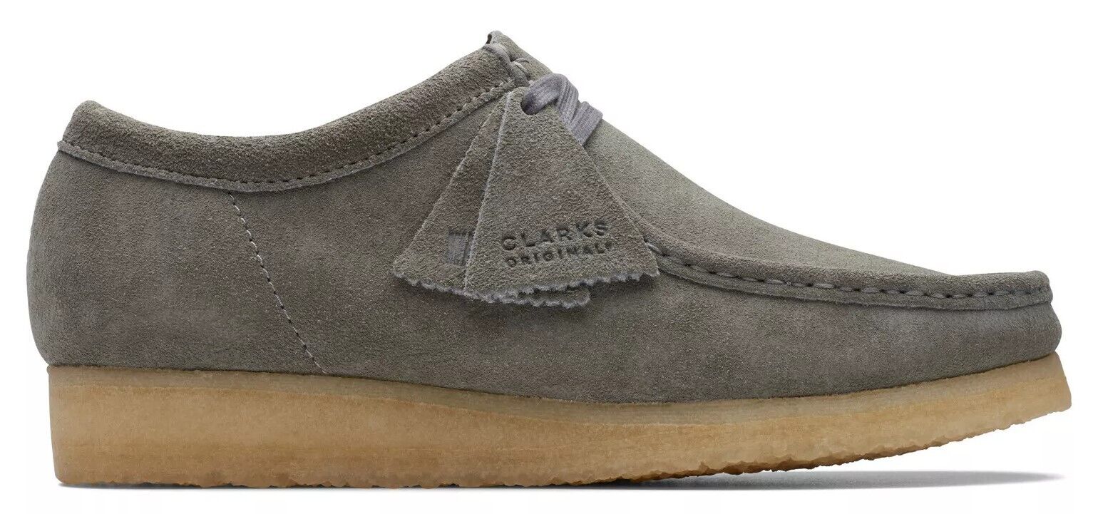 Clarks Wallabee - 26170535 - Adults - Grey Suede