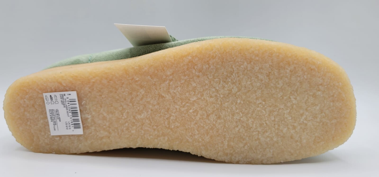 Clarks Wallabee Boot - Green Suede (26169732)