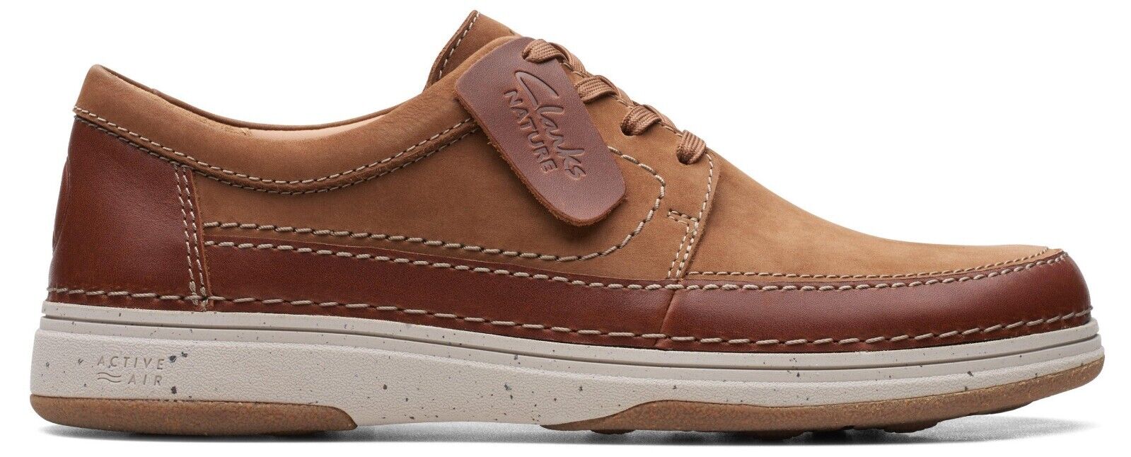 Clarks Nature 5 Lo - 26168613 -  Dark Tan Combi