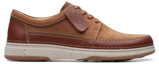 Clarks Nature 5 Lo - 26168613 -  Dark Tan Combi