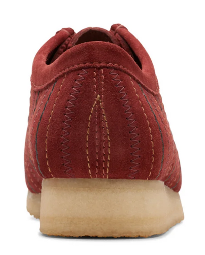 Clarks Wallabee Burgundy Combi - 26174512