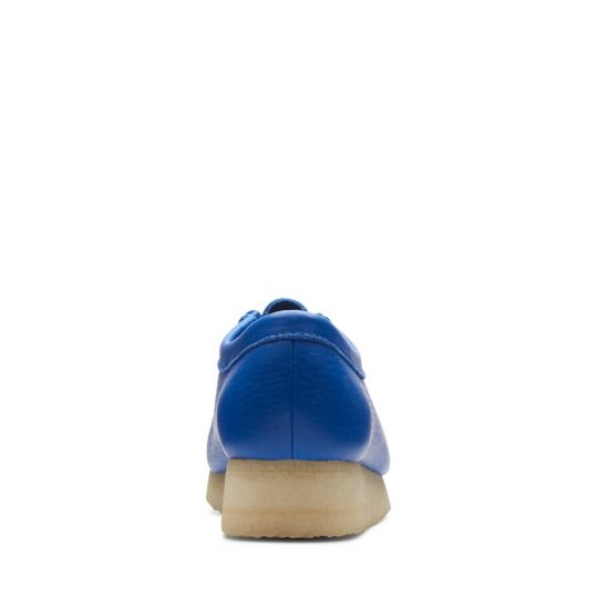 Clarks Wallabee Bright Blue WOMEN'S) - 26174009