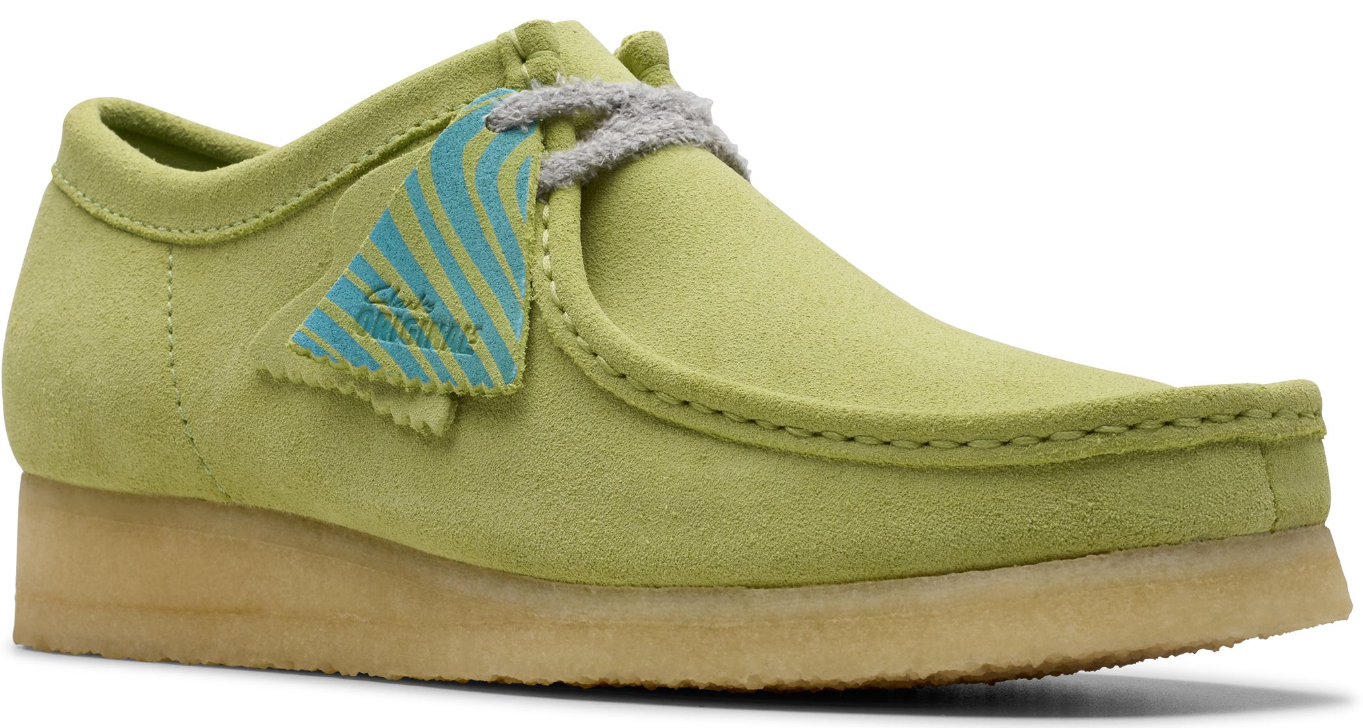 Clarks Wallabee - Pale Lime Suede - 26175855 (SPECIAL PRICE)