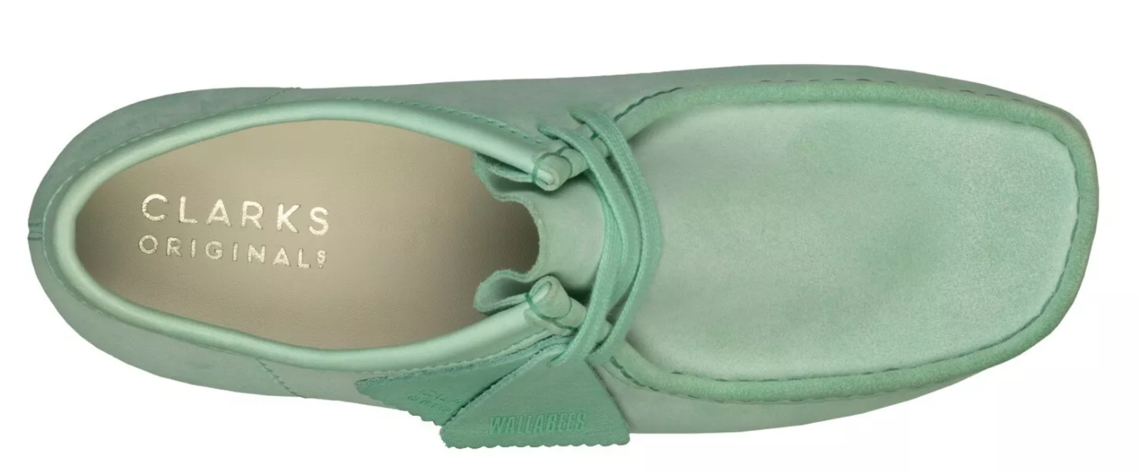 Clarks - Wallabee Lo - Mint Suede - 26158500 - Men's
