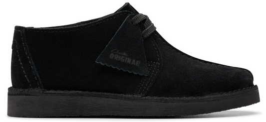 Clarks Desert Trek Black Suede - 26168046 - KIDS / JUNIORS